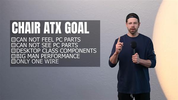 TX 4060塞进电竞椅：一根线即可运行开元棋牌这椅子不简单！9800X3D+R(图3)