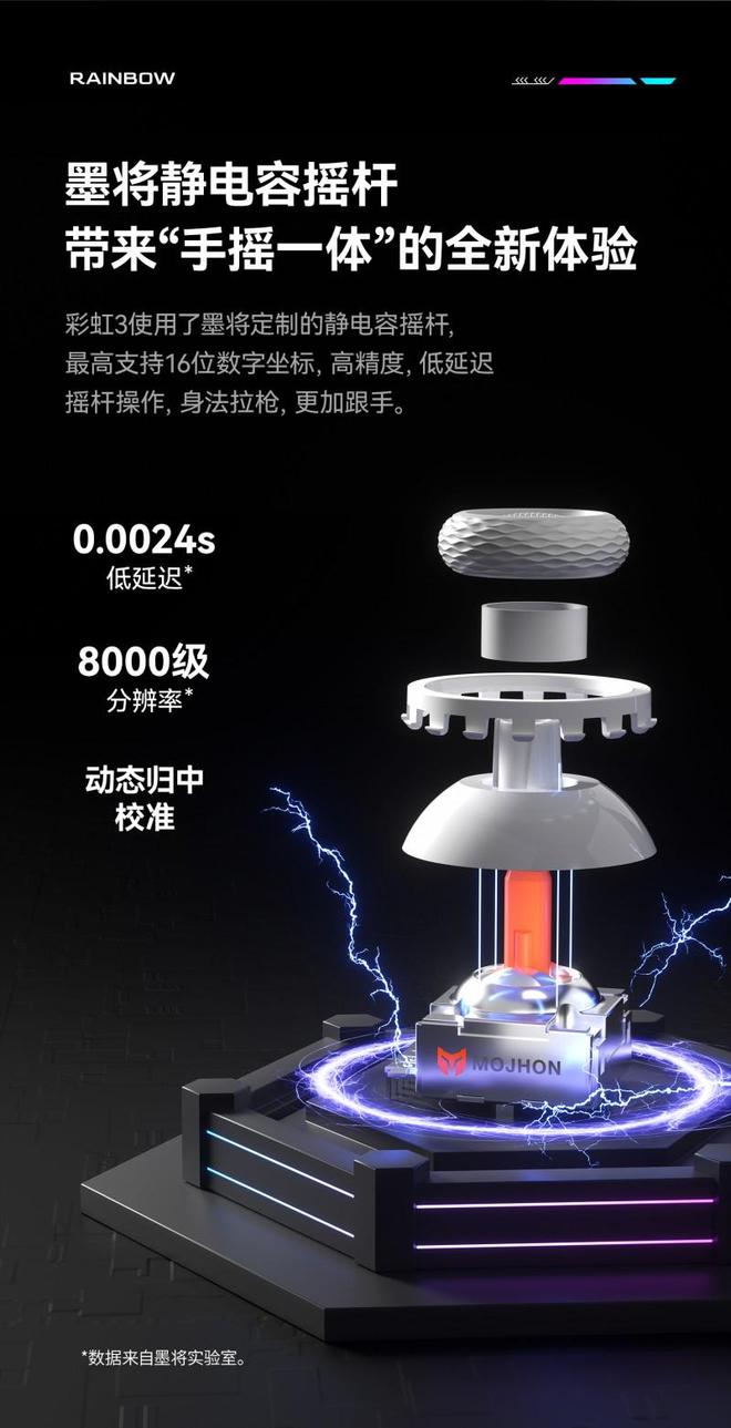 369元 搭载星闪技术+霍尔微动双模扳机开元ky棋牌墨将彩虹3正式发布：首发价(图4)